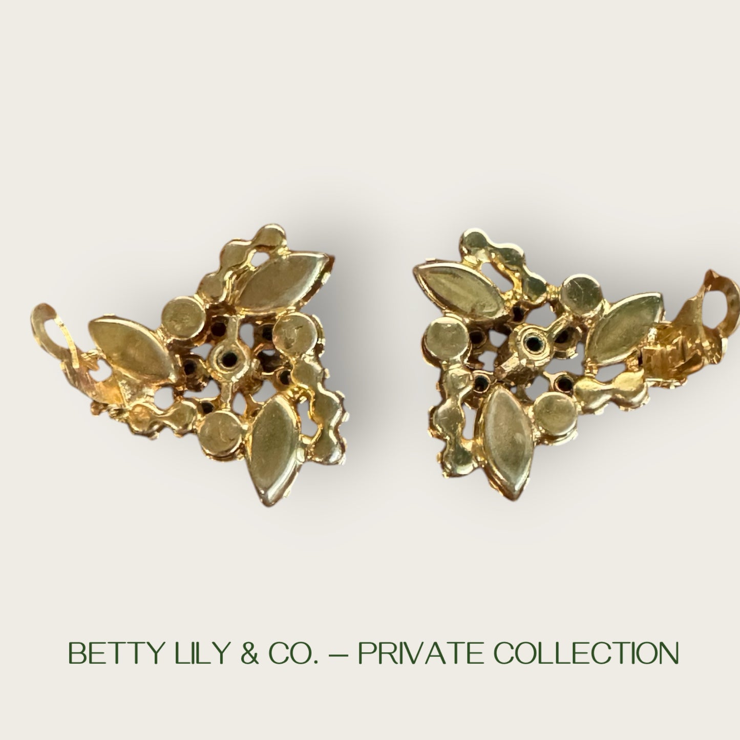 Verified Juliana Frosted Navette Lavender & Pink Rhinestone Brooch and Earrings Set – 1960s | Private Collection