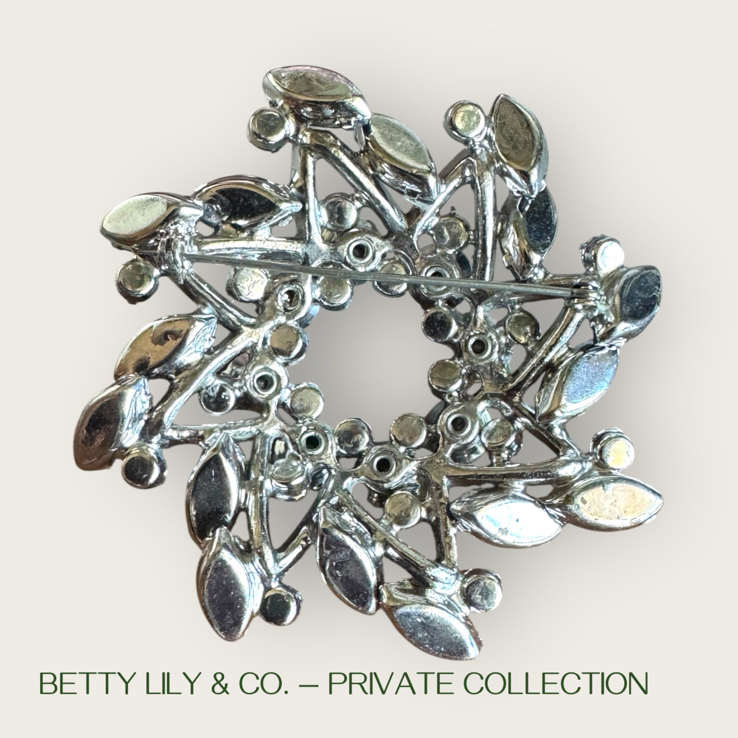 Verified Juliana (DeLizza & Elster) Sapphire & Aurora Borealis Starburst Brooch – Design #1624 | Private Collection