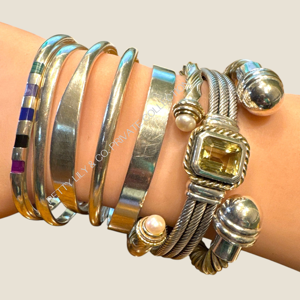 Vintage Sterling Silver Heirloom Bracelet Archive – 1 Pound | Private Collection