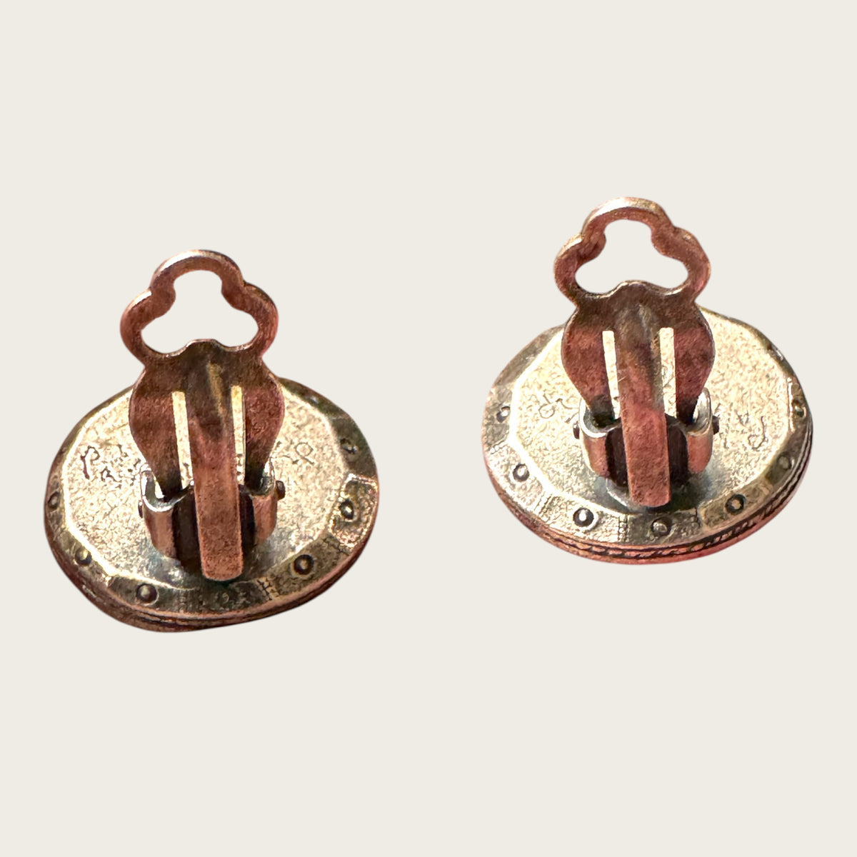 Patricia Locke Austrian Crystal Asymmetrical Mini Dome Earrings