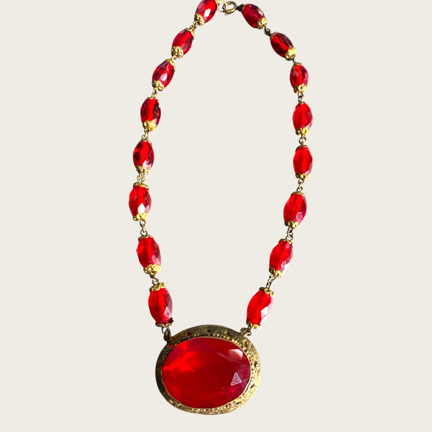 Old World European Art Glass & Crystal Necklaces