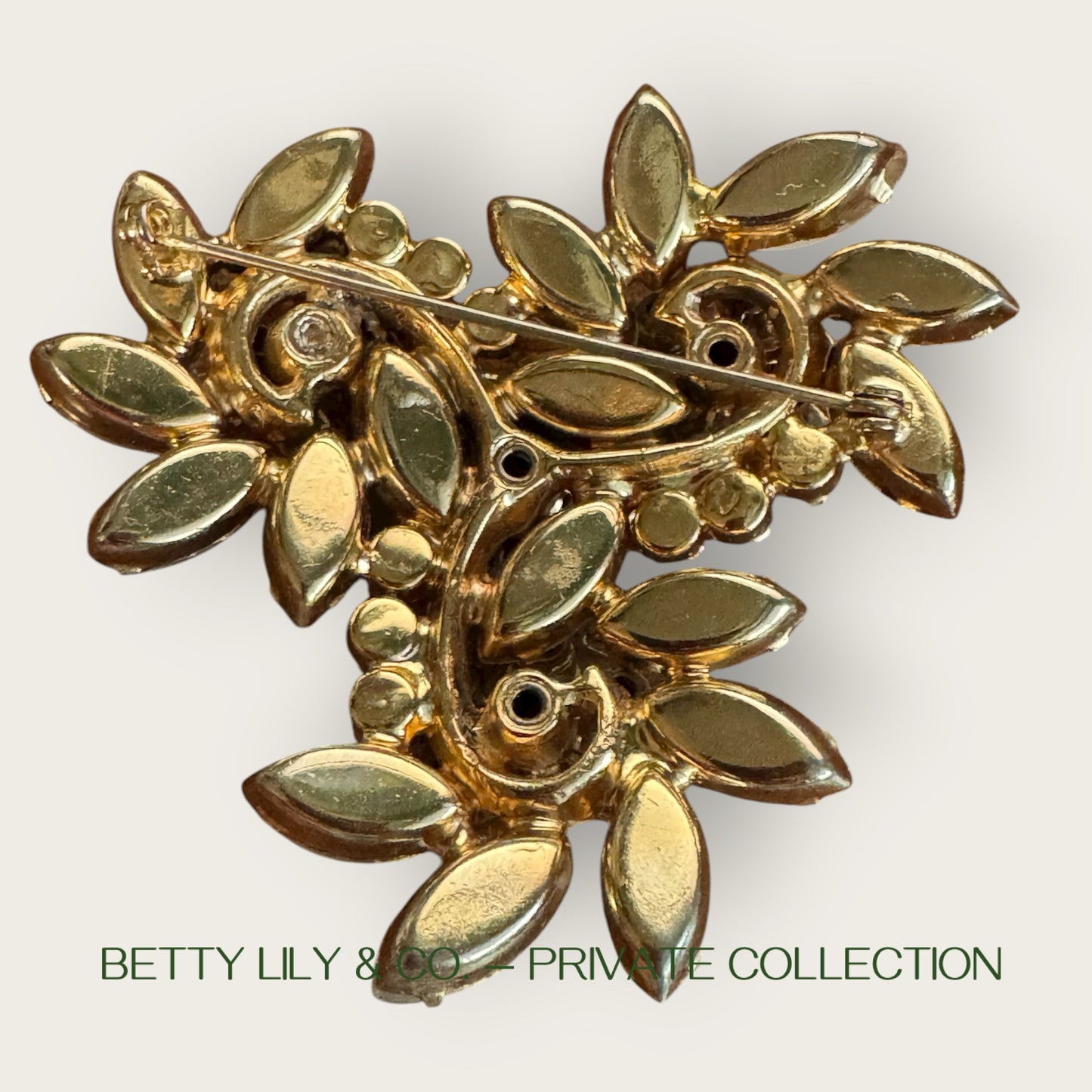 Verified Juliana Frosted Navette Lavender & Pink Rhinestone Brooch and Earrings Set – 1960s | Private Collection