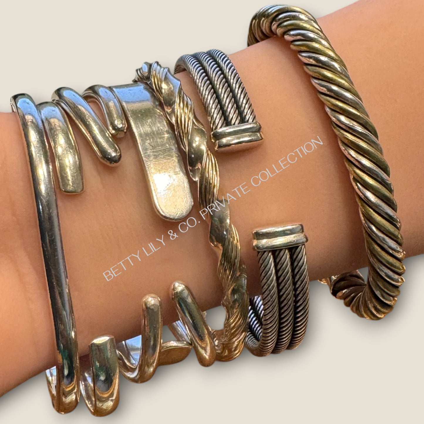 Vintage Sterling Silver Heirloom Bracelet Archive – 1 Pound | Private Collection