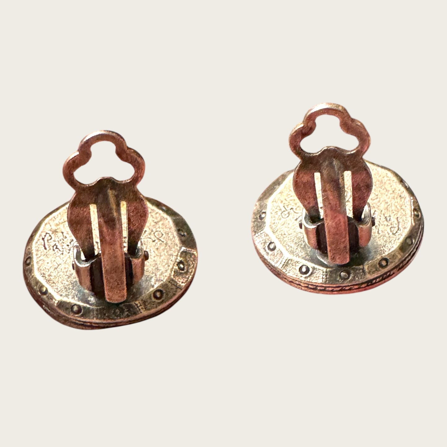 Patricia Locke Austrian Crystal Asymmetrical Mini Dome Earrings