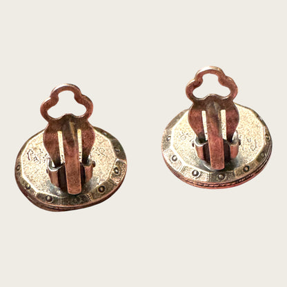 Patricia Locke Austrian Crystal Asymmetrical Mini Dome Earrings