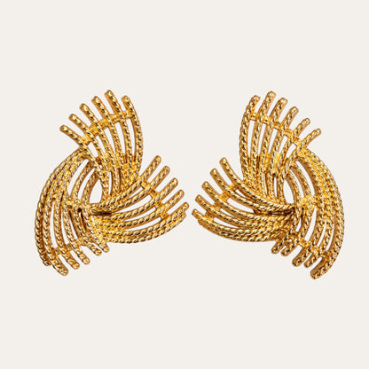 Vintage Sarah Coventry “Golden Bouquet” Bracelet & Earring Demi-Parure – c. 1961